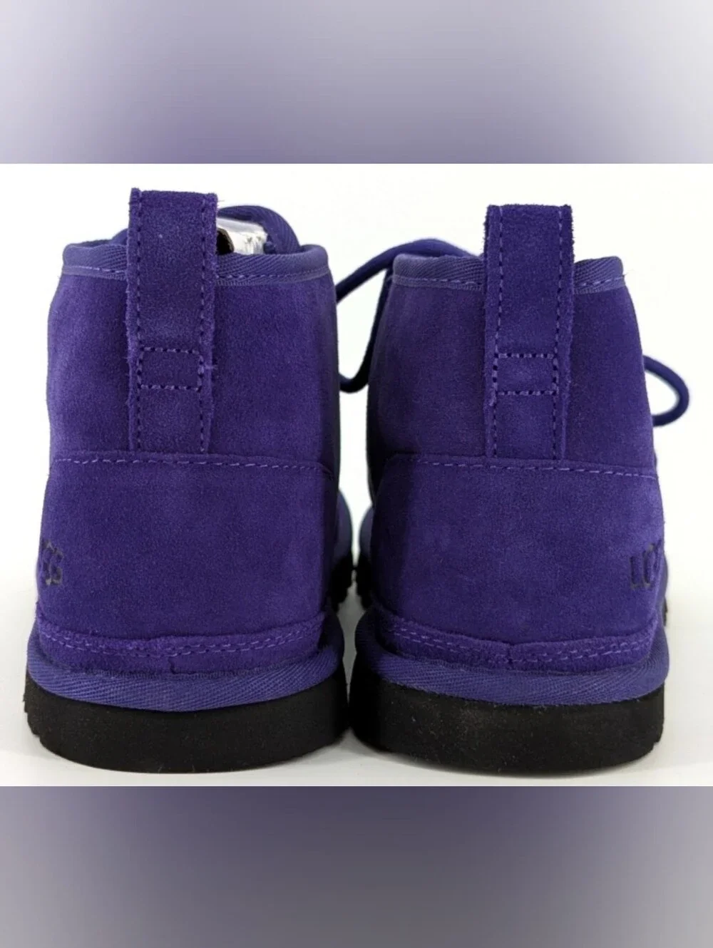 UGG Women's Neumel Suede Lace-Up Ankle Boots Size 9 NIB MSRP $150